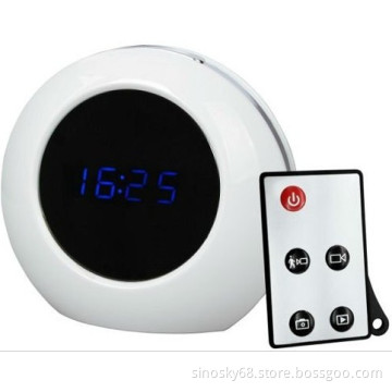 Table LED Clock Camera Remote Control Motion Detection (QT-V003)
